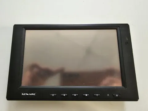 Xenarc 705TSV monitor Touchscreen with VGA & AV Inputs