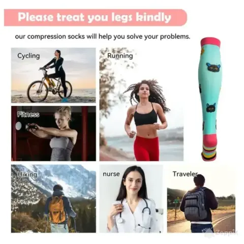 Leostep Kompressioonsokid, 4 paari