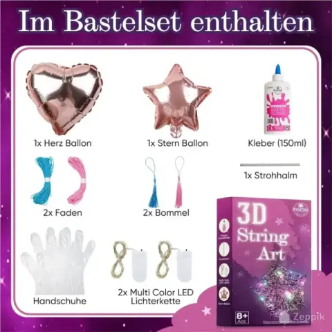 RiyeoTree® 3D loovuskomplekt lastele