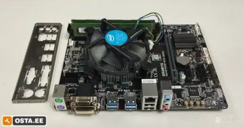 Emaplaat Gigabyte GA-B150M-D2V/8GB DDR3/i5-6402P