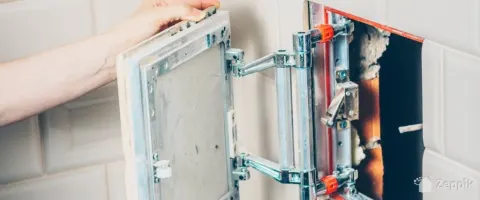 Скрытые люки под плитку