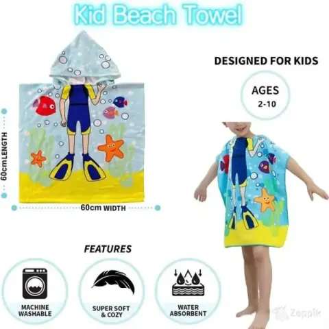 lot uus rayson kids rannavanniratik kapuutsiga 60x60cm
