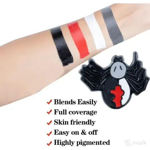 Beteligir halloweeni kehakunsti komplekt