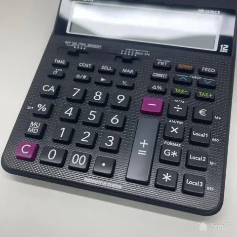 lot casio hr 150rce printeriga kalkulaator