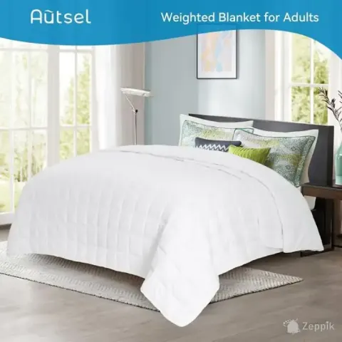 lot raskustekk 7 kg 155 x 220 cm weighted blanket