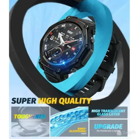 NEWZEROL ekraanikaitsekile nutikella ekraanile, 4 tk Huawei Watch GT 3 46 mm