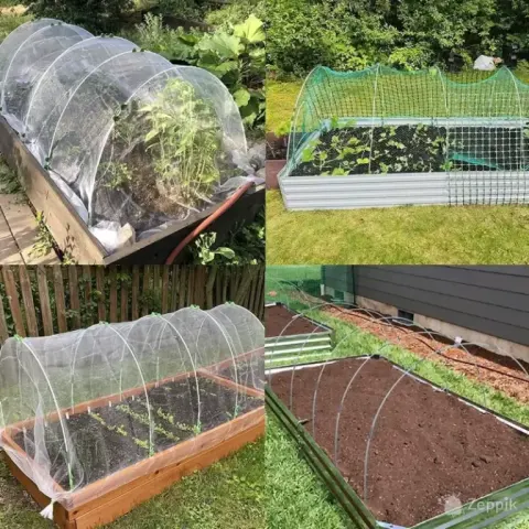 Polytunnel minikasvuhoone tunneli komplekt, 30 tk