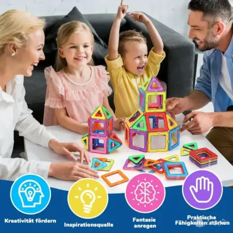 Kouyuo Magnetkuubikute konstruktor, 48 tk