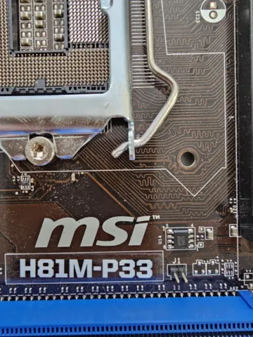 MSI H81M-P33 motherboard, emaplaat, мтеринская плата
