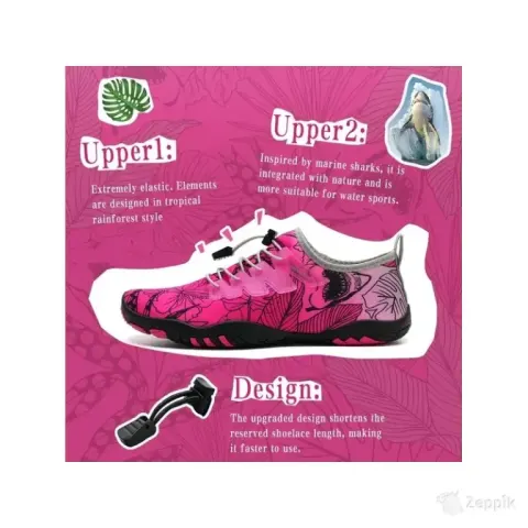 Ujumisjalatsid IceUnicorn, roosa 40EU