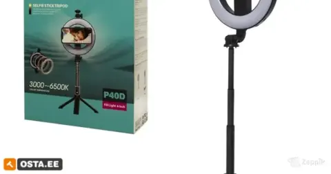 LED rõngasvalgusti Ring Fill Light P40D uus