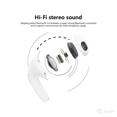 Generic Pro 6 juhtmevabad Bluetooth-kõrvaklapid Hi-Fi stereoheliga, sinine