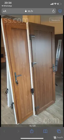 Входные пластиковые двери