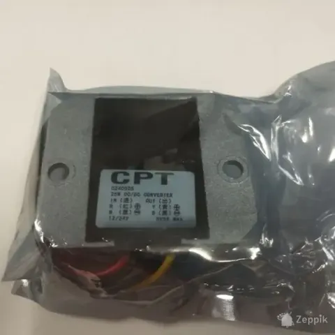 CPT-C5 DC/DC toitemuundur 12V/24V 5V, 25W