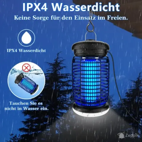 Seenlast elektriline putukamõrvar, 15W, putukapüüdja UV-lamp