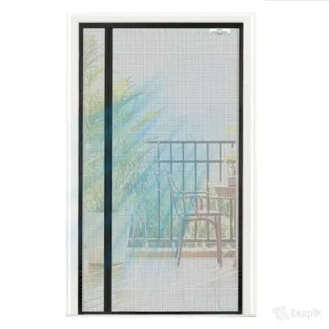 SCREEN DOOR Magnetvõrk uksedele 90x200 cm, must