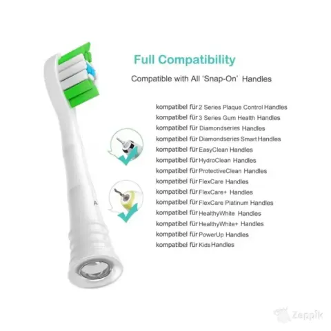 Elektrilise hambaharja otsikud Philips Sonicare jaoks 16tk