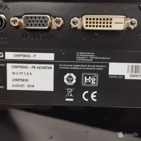 LG 22MP58VQ-P 21.5" IPS monitor