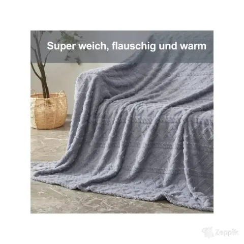 Fliisist tekk, pleed Wongs Bedding, 130 x 150 cm