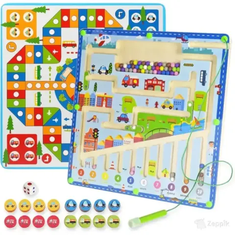 Õppetahvel Montessori 2in1 Mickyu