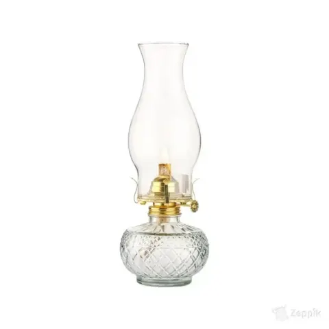 Amanigo siseruumides petrooleumilamp, õlilamp, 30 cm, Kuldne