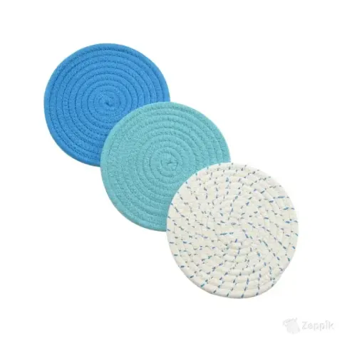 Kuumaaluste komplekt, 3 tk, sinine