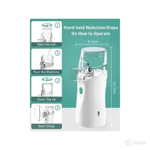 Juhtmeta Elektriline inhalaator - Nebulisaator - Aurumasin MESH NEBULIZER