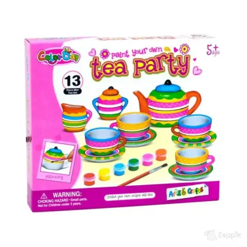 Teeserviisi maalimise komplekt, 13 osa