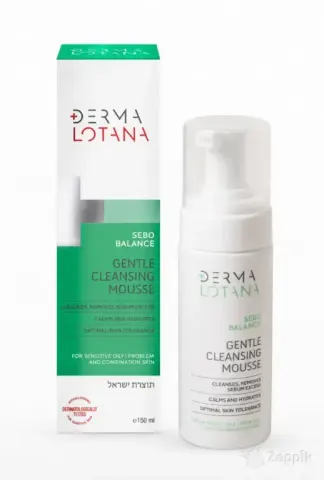 Derma Lotana Sebo Balance õrn puhastusvaht, 150 ml