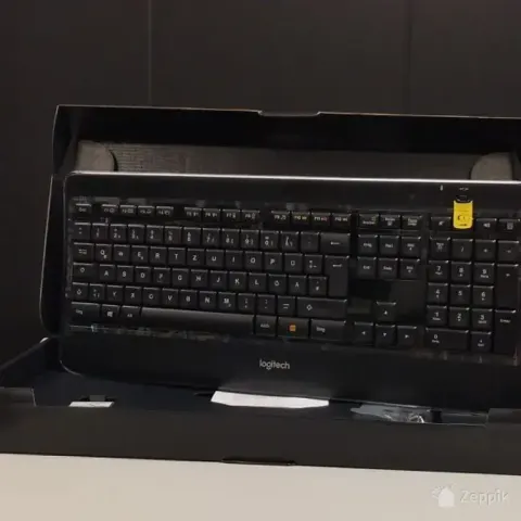 Logitech K800 valgustusega juhtmevaba klaviatuur (DEU, uus)