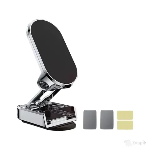 Fuguzhu QC2023 kokkupandav metallist auto telefonihoidik