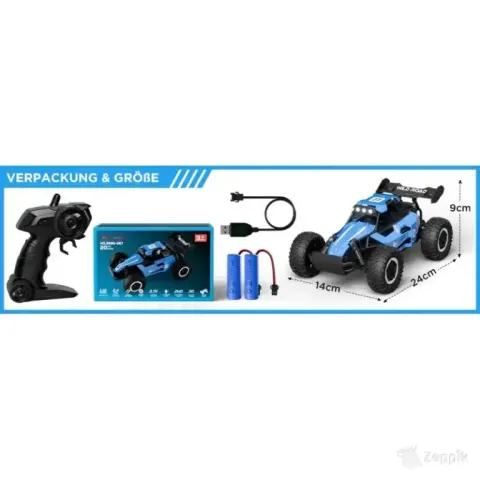 MaxTronic raadioteel juhitav mänguauto, 2,4 GHz