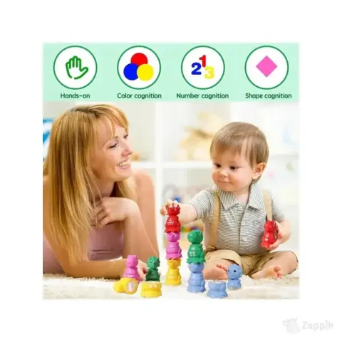 Montessori mänguasjad peenmotoorika arendamiseks Jiosdo dinosaurused