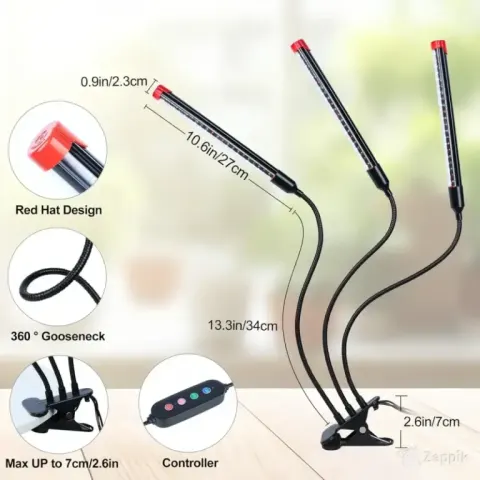 Orchbloom ZH_GL_RH LED taimlamp, 27 W