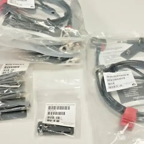Kensington ClickSafe komplekt: 5 lukku + 20 ankrut