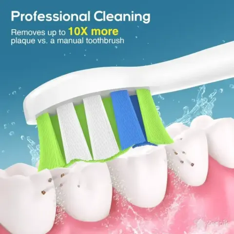 BrightDeal elektrilise hambaharja vahetusotsikud, 8 tk Philips Sonicare