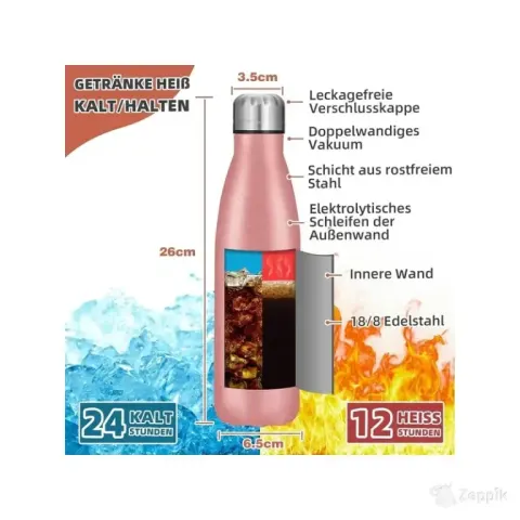Joogipudel Grogrife, 500 ml