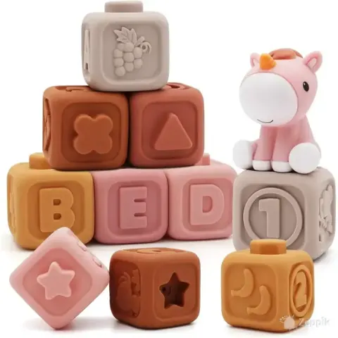 Puidust klotsid "Farm" Andreu Toys TKB510-B