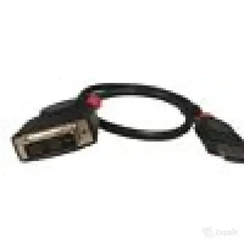UUS Lindy HDMI - DVI-D kaabel (0.5m) Kvaliteetne ja kompak
