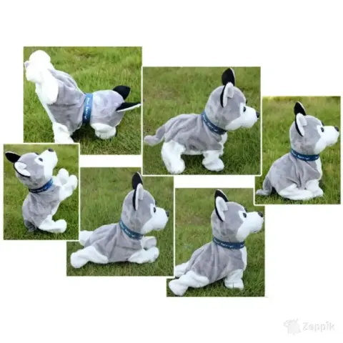 Interaktiivne pehme koer Husky