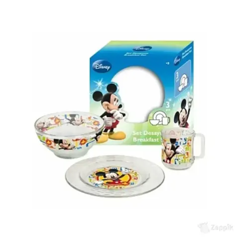 Laste lauanõude komplekt 3-osaline MICKEY