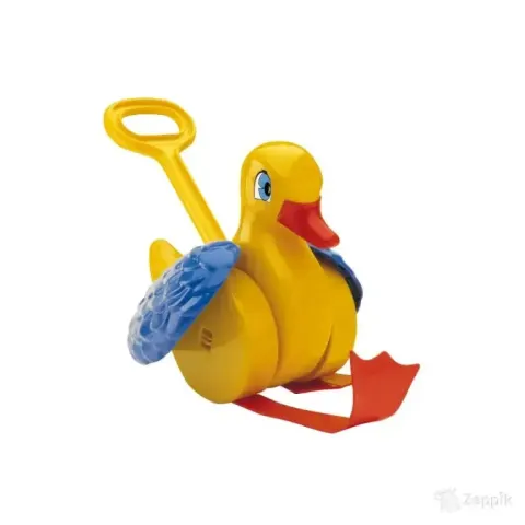 Quercetti Quack&Flap Lükatav pulgaga – õnnelik pardipoeg