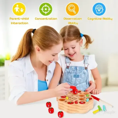 Puidust Montessori hariv mänguasi