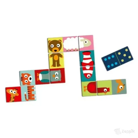 Domino - Animo-puzzle Loomad Doomino
