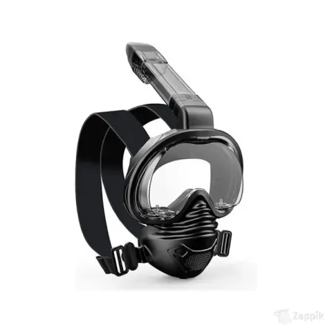 Sukeldumise ja snorgeldamise mask Weisiji, must