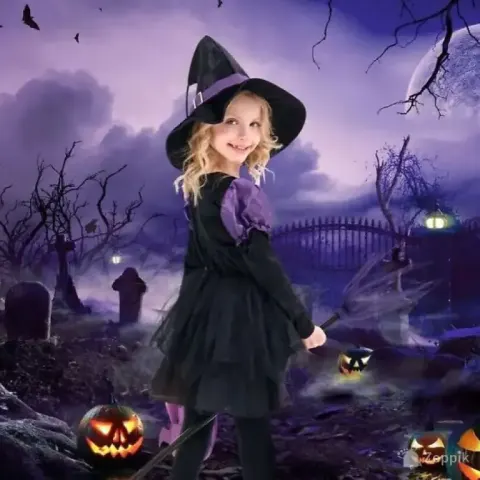 lot uus laste kostuum witch mustlilla l 10 12 a