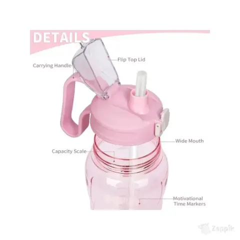 Justfwater veepudel kõrrega, 2 l