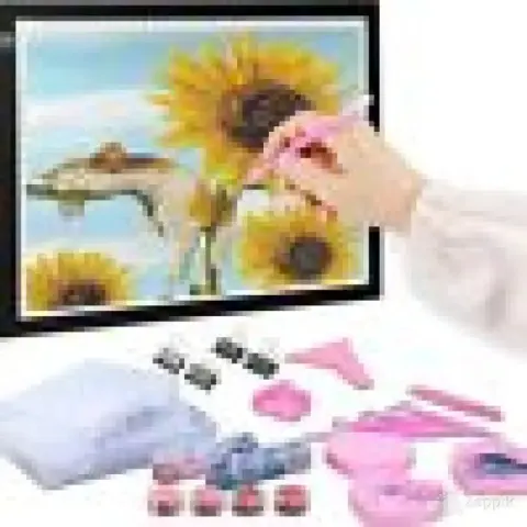 lot uus rtjoy a4 led paneel teemantkunsti komplektide jaok