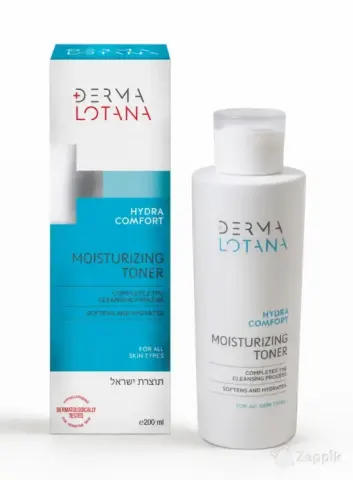 Derma Lotana Hydra Comfort niisutav näovesi, 200 ml