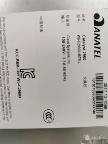 Cisco WS-C2960X-48TS-L
